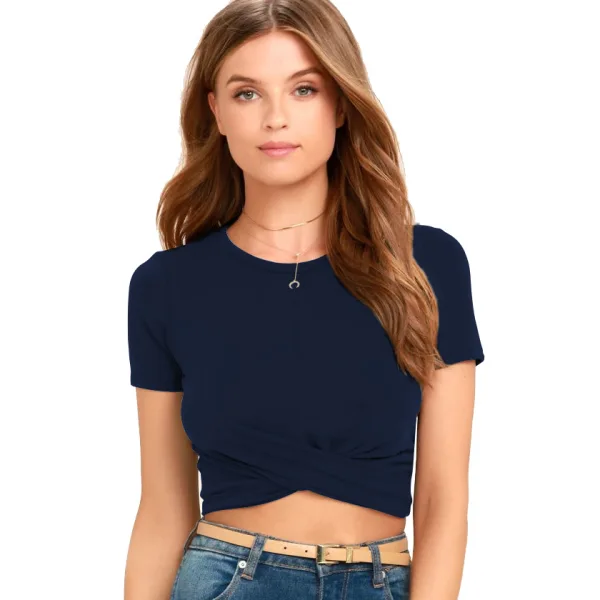 Summer Street Wear White Tight Women Tank 2021 Cotton Scoop Neck Short Sleeve Women's Tops Sweatshirts