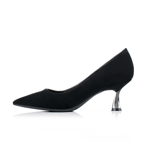 Chic / Belle Rouge Désinvolte Escarpins 2019 Daim 6 cm Talons Aiguilles À Bout Pointu Escarpins