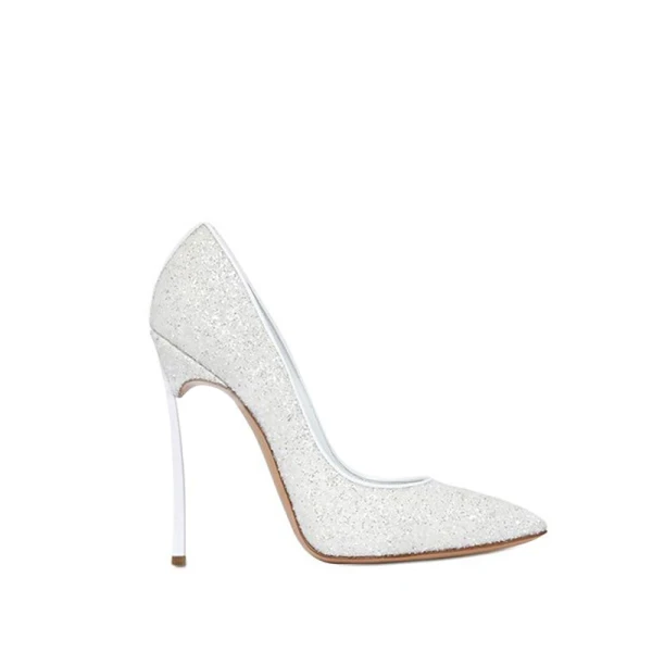 Sparkly Gold Wedding Shoes 2019 Sequins 12 cm Stiletto Heels Pointed Toe Wedding Pumps