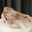 Mode Nude Afton Pumps 2019 Paljetter Spets 10 cm Stilettklackar Spetsiga Pumps