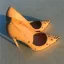 Schöne Nude Abend Pumps 2019 Niet 12 cm Stilettos Spitzschuh Pumps