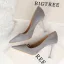 Affordable Black Office Pumps 2019 Suede 9 cm Stiletto Heels Pointed Toe Pumps