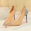 Chic / Beautiful Silver Evening Party Pumps 2019 Rhinestone 10 cm High Heels Stiletto Heels Pointed Toe Pumps