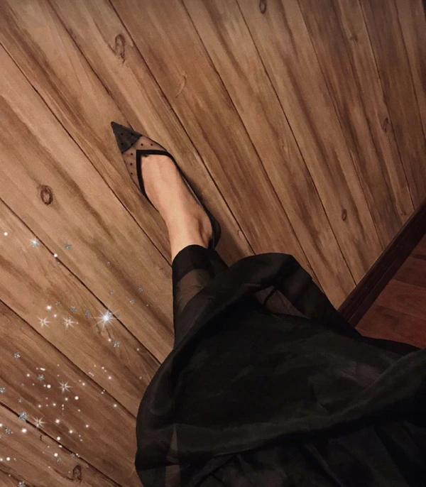 Luxury / Gorgeous Black Evening Party Pumps 2019 Leather Spotted 6 cm Stiletto Heels Pointed Toe Pumps