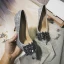 Charming Silver Evening Party Pumps 2019 Leather Crystal Sequins 10 cm Stiletto Heels Pointed Toe Pumps