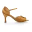 Vintage / Retro Bronze Prom Latin Dance Shoes 2021 7 cm Stiletto Heels Open / Peep Toe Womens Sandals High Heels