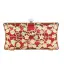 Chic / Belle Rouge Pochette Perlage Faux Diamant Métal Soirée Accessorize 2019