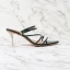Sexy Dark Green Evening Party Womens Sandals 2021 7 cm Stiletto Heels High Heels Open / Peep Toe Sandals