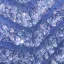 Chic / Belle Bleu Robe De Soirée 2019 Princesse V-Cou Perlage Paillettes En Dentelle Fleur 3/4 Manches Dos Nu Noeud Longue Robe De Ceremonie