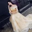 Eleganckie Złote Cekinami Sukienki Wieczorowe 2018 Princessa Kokarda Przy Ramieniu Bez Pleców Bez Rękawów Trenem Sweep Sukienki Wizytowe
