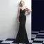 Piękne Jednolity kolor Białe Sukienki Wieczorowe 2019 Syrena / Rozkloszowane Spaghetti Pasy Rhinestone Bez Rękawów Bez Pleców Długie Sukienki Wizytowe