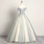 Mode Himmelblau Ballkleider 2019 A Linie Off Shoulder Spitze Blumen Perle Applikationen Kurze Ärmel Rückenfreies Lange Festliche Kleider