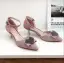 Abordable Noire Soirée Chaussures Femmes 2019 Faux Diamant 5 cm Talons Aiguilles À Bout Pointu Talons Hauts
