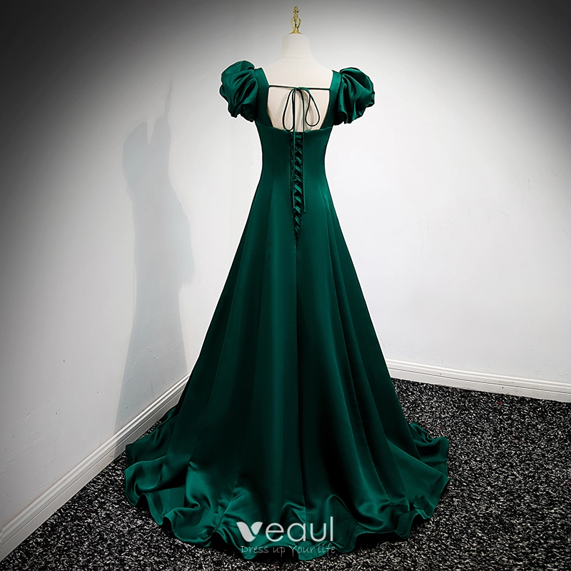 slim fit dress slacks Dark Green Jacquard Corset Dress main image 0