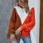 Fashion Candy Pink Multi-Colors Winter Fall Street Wear Knitting Sweaters 2021 Scoop Neck Loose Long Sleeve Women Tops