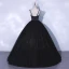 Chic / Belle Noire Robe De Bal 2021 Bretelles Spaghetti Sans Manches Dos Nu Longue Robe De Ceremonie