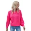 Herbst Winter Strassenmode Rosa Stiefel Pullover 2021 Lose Rundhalsausschnitt Lange Ärmel Damen Oberteile