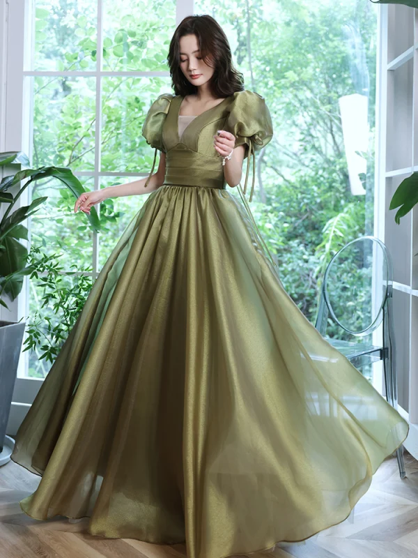homecoming dresses 2021 long Long Sleeve Beaded Prom Dress 20218