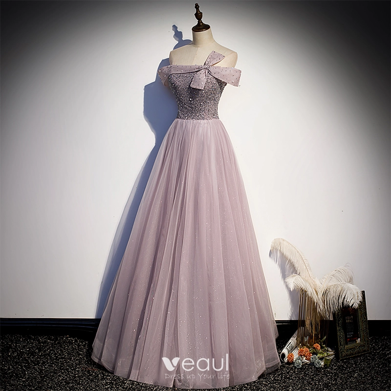 Strapless Beaded Prom Dresses, A-line Prom Dresses, Stary Light Prom Dresses, 2021 Prom Dresses Strapless Beaded Prom Dresses, A-line Prom Dresses, Stary Light Prom Dresses, 2021 Prom Dresses