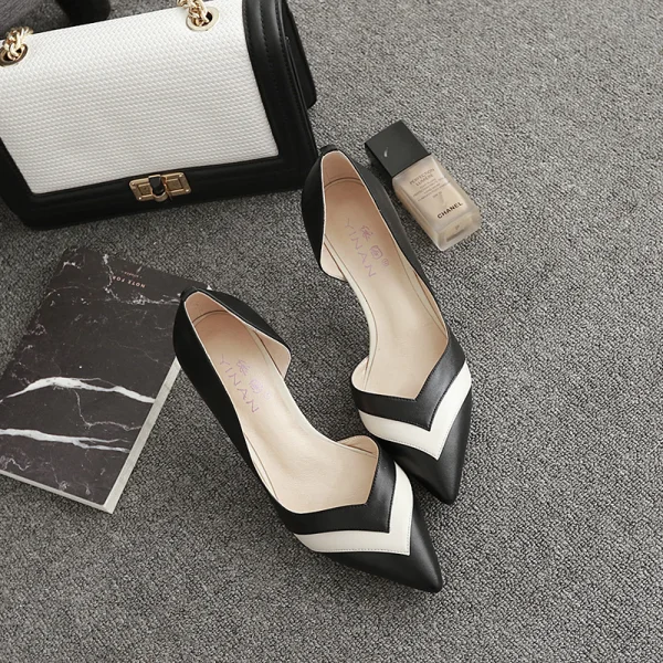 Chic / Beautiful Black Casual Womens Shoes 2019 7 cm Stiletto Heels Pointed Toe High Heels
