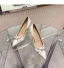 Charming Black Evening Party Satin Rhinestone Bow Pumps 2021 8 cm Stiletto Heels Pointed Toe Pumps High Heels
