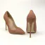 Schöne Armeegrün Abend Pumps 2019 Polyester Schlangenhautmuster 12 cm Stilettos Spitzschuh Pumps