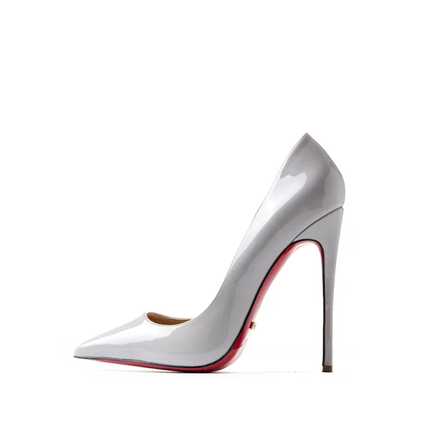 Classy Red Evening Party Pumps 2019 Patent Leather 12 cm Stiletto Heels Pointed Toe Pumps