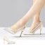 Charming Ivory Evening Party Pumps 2019 Leather Satin Lace Rhinestone 8 cm Stiletto Heels Pointed Toe Pumps