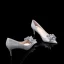High End Glitzernden Silber Brautschuhe 2019 Kristall Strass Pailletten 6 cm Stilettos Spitzschuh Hochzeit Pumps