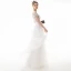 Modern / Fashion Ivory Evening Dresses  2019 A-Line / Princess Off-The-Shoulder Sequins Short Sleeve Backless Floor-Length / Long Formal Dresses