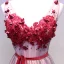 Chic / Belle Bordeaux Robe De Bal 2018 Princesse Appliques Cristal Noeud V-Cou Dos Nu Sans Manches Longue Robe De Ceremonie