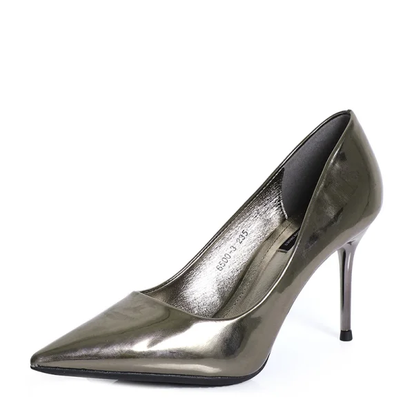 Chic / Beautiful White OL Pumps 2019 9 cm Stiletto Heels Pointed Toe Pumps