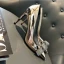 Mode Silver Afton Pumps 2019 Rhinestone Rosett 10 cm Stilettklackar Spetsiga Pumps