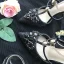 Scintillantes Argenté Mariage Demoiselle D'honneur Talons Hauts 2019 T-Strap Faux Diamant Paillettes 8 cm Talons Aiguilles À Bout Pointu Chaussure De Mariée