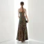 Charmant Multi-Couleurs Robe De Soirée 2019 Princesse Encolure Dégagée Paillettes 1/2 Manches Dos Nu Longue Robe De Ceremonie