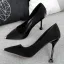 Stijlvolle Koninklijk Blauw Avond Pumps 2019 Satijn 10 cm Naaldhakken / Stiletto Spitse Neus Pumps