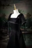 Elegant Black Pearl Prom Dresses 2025 A-Line / Princess Square Neckline Short Sleeve Backless Floor-Length / Long Prom Formal Dresses