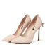 Modest / Simple Red Evening Party Pumps 2020 Leather Bow 12 cm Stiletto Heels Pointed Toe Pumps