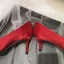 Simple Rouge Demoiselle D'honneur Escarpins 2020 Satin 7 cm Talons Aiguilles À Bout Pointu Escarpins