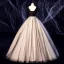 Elegant Black Prom Dresses 2020 Ball Gown Suede Scoop Neck Lace Flower Sequins Rhinestone Short Sleeve Backless Floor-Length / Long Formal Dresses