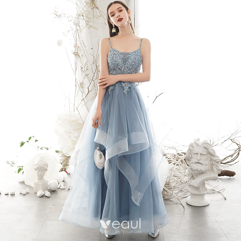 Beautiful sky blue discount dresses