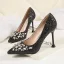 Glitter Goud Avond Pumps 2020 Rhinestone Pailletten 9 cm Naaldhakken / Stiletto Spitse Neus Pumps