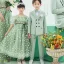 Modest / Simple Mint Green Long Sleeve Boys Wedding Suits 2022 Wedding