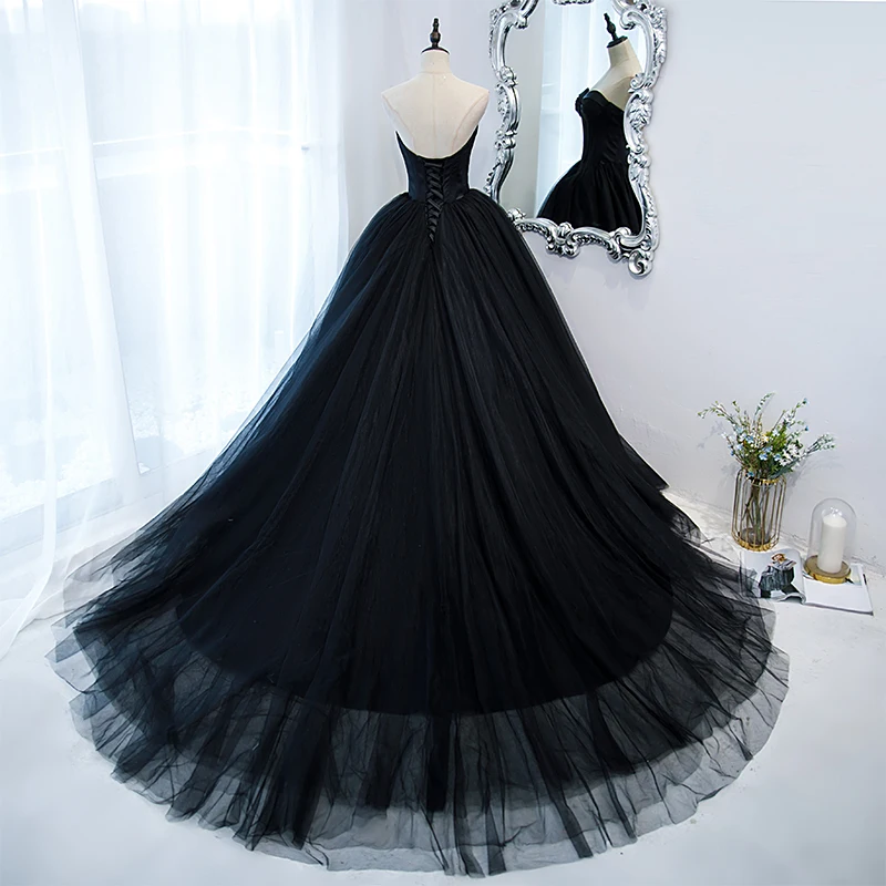 white christmas dresses ZAPAKA Women Sparkly Lilac A-Line Corset Prom Dress With Side Slit Evening  Dresses with Rhinestones main image 1
