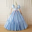 Lovely Sky Blue Satin Pleated Prom Dresses 2022 Ball Gown Strapless Puffy Short Sleeve Backless Bow Floor-Length / Long Formal Dresses