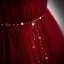Chic / Beautiful Burgundy Pierced Prom Dresses 2022 A-Line / Princess Ruffle Off-The-Shoulder Short Sleeve Pearl Sash Backless Floor-Length / Long Formal Dresses