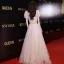 Charmant Rougissant Rose Glitter Perlage Paillettes Robe De Bal 2022 Princesse Encolure Carrée Gonflée Manches Courtes Dos Nu Longue Robe De Ceremonie