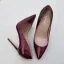 Fine Burgunder Aften Pumps 2020 12 cm Stiletthæler Spisse Pumps