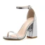 Prisvärd Svarta Casual Sandaler Dam 2020 Ankelband 10 cm Tjocka Klackar Peep Toe Sandaler