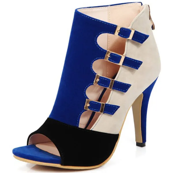 Chic / Beautiful Red Casual Womens Sandals 2020 10 cm Stiletto Heels Sandals Open / Peep Toe